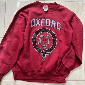 comfy oxford crewneck